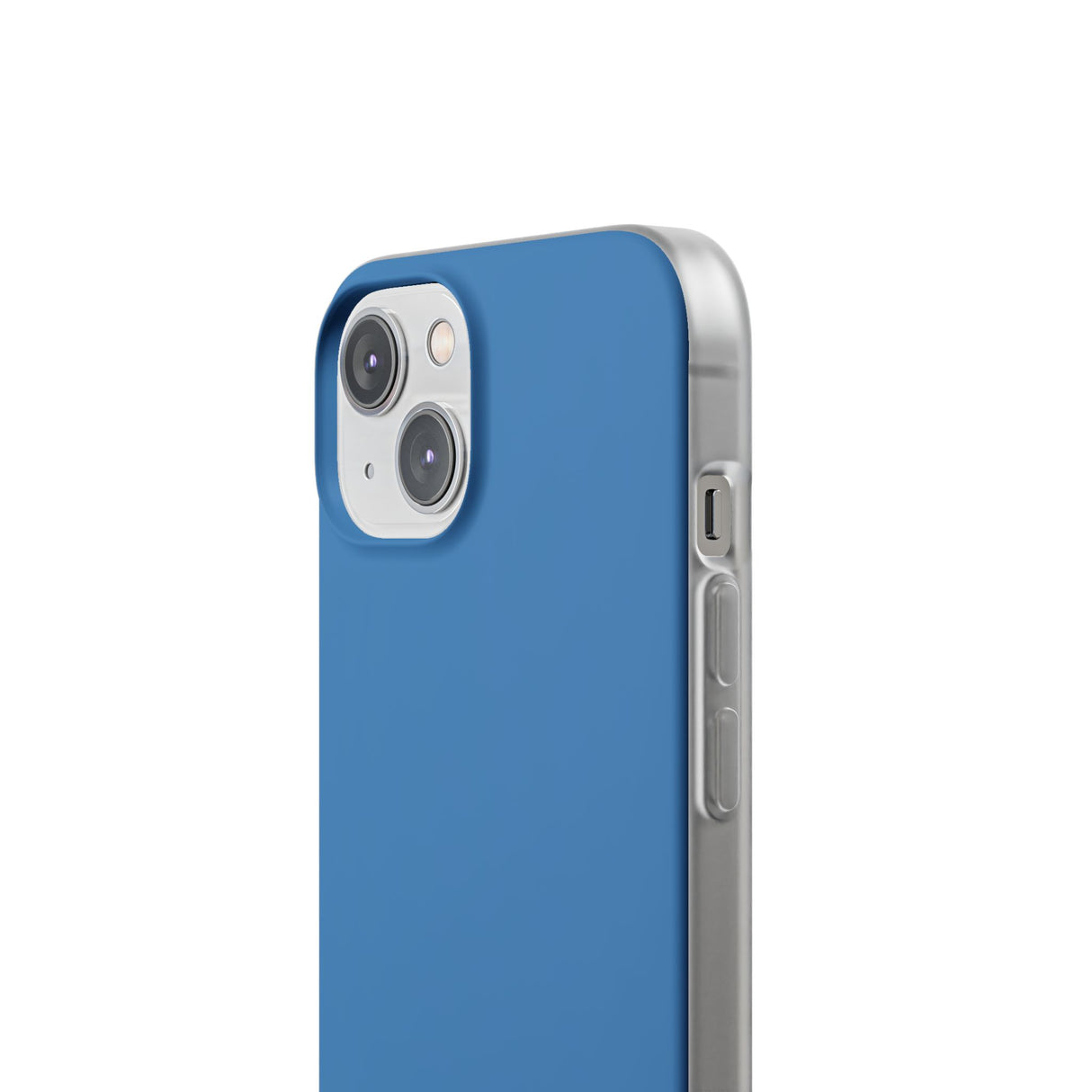 Steel Blue | Handyhülle für iPhone (Flexible Hülle)