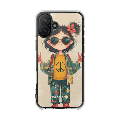 Peace Pigtails iPhone 16 Plus Case - Impact