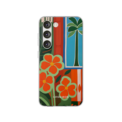 Orange Blossom Burst Samsung S23 Case - Soft