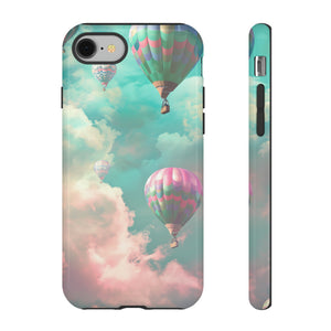 Pastel Balloon Escape - Protective Phone Case