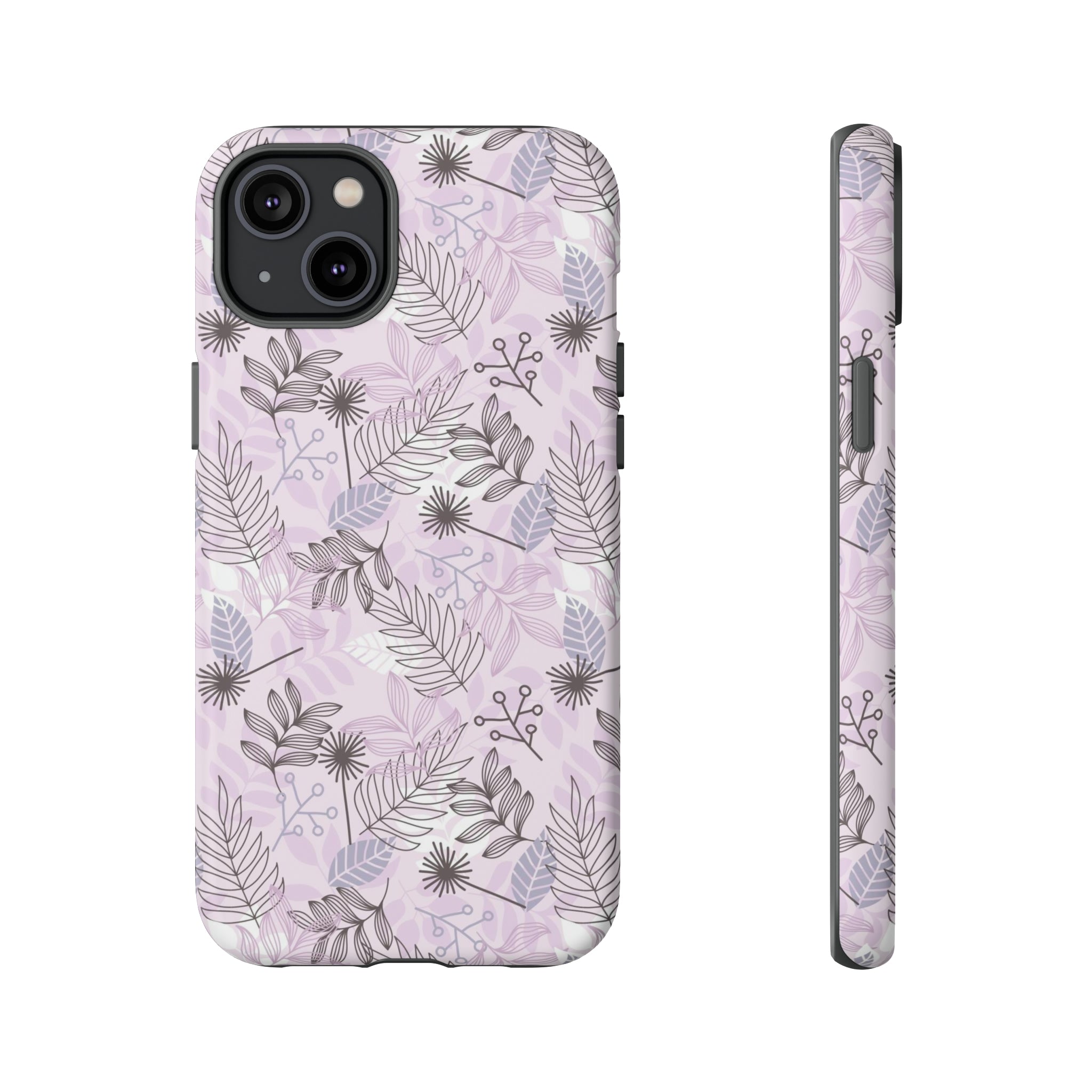 Purple Leaf - Protective Phone Case