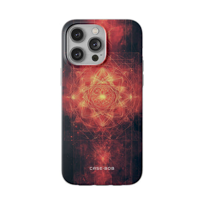 Radiant Mandala iPhone 14 Pro Max Case - Soft