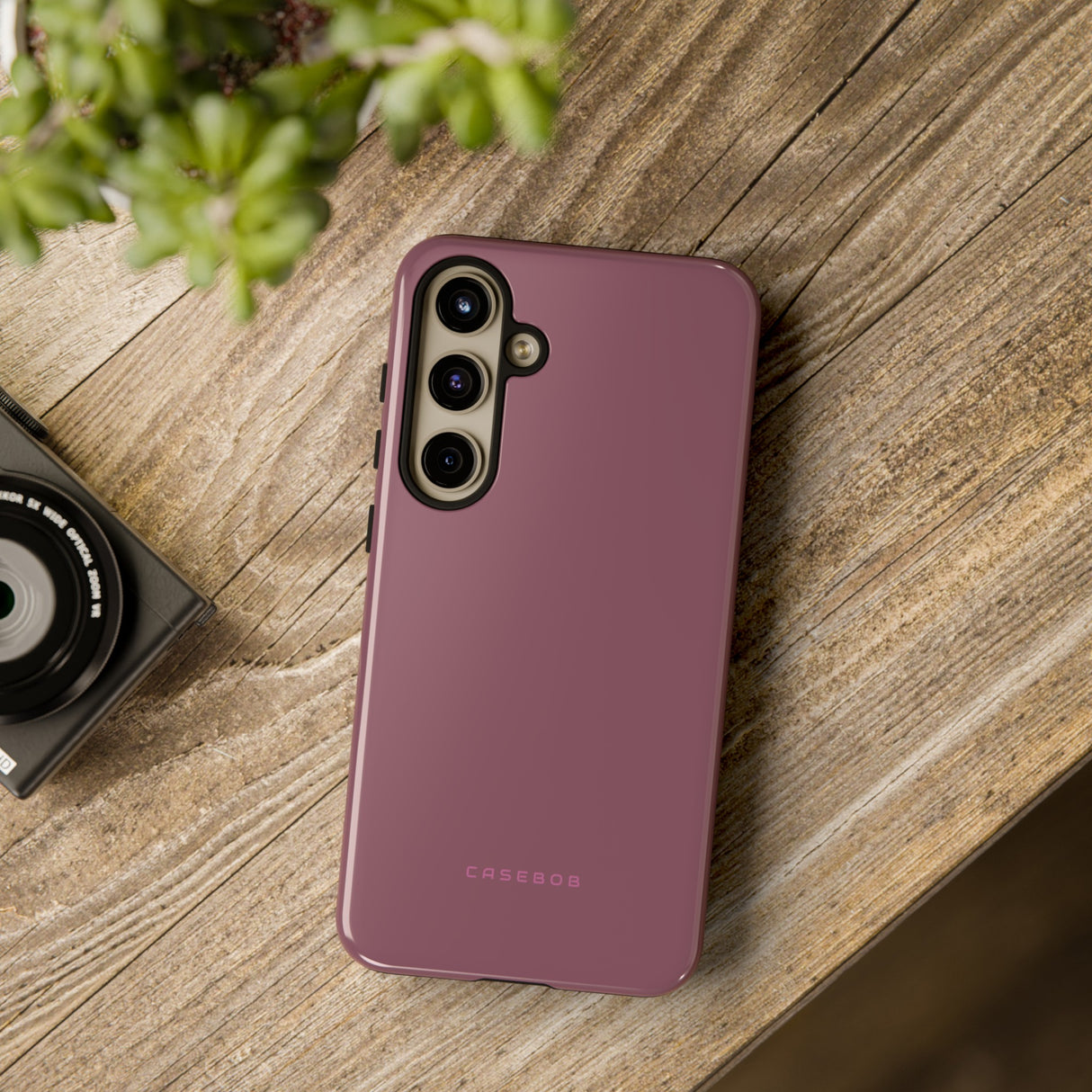 Mauve Taupe - Protective Phone Case