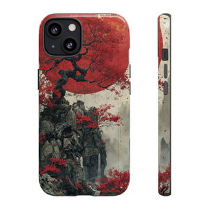 Harmony Cliff Bonsai & Moon - Protective Phone Case