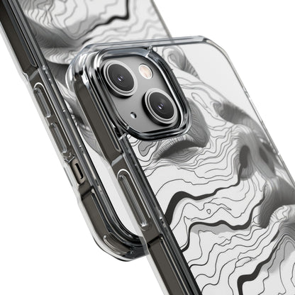 Topographic Serenity - Phone Case for iPhone