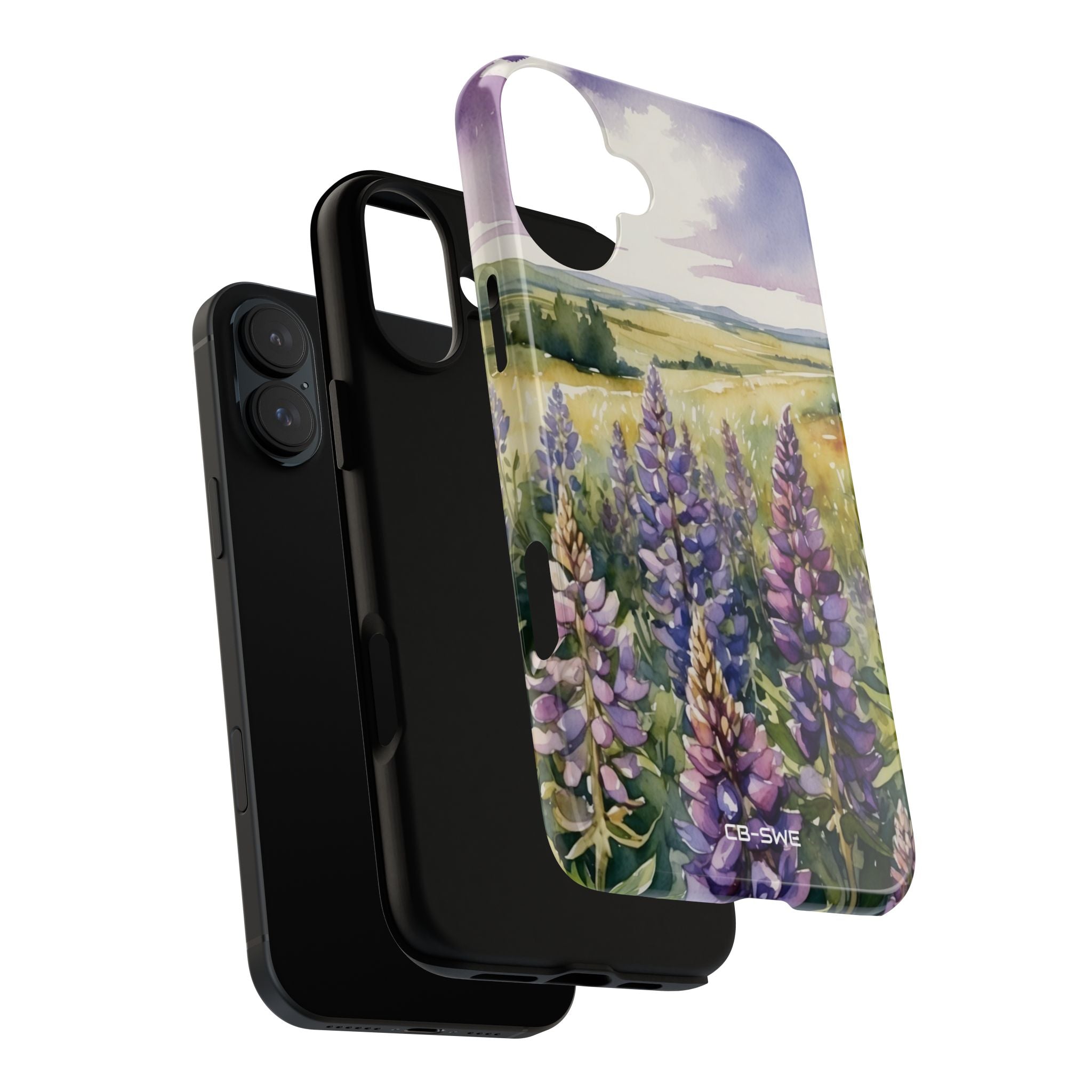 Lupins Dance Light - iPhone Case