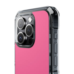 French Pink | Handyhülle für iPhone (Clear Impact Case – magnetisch)