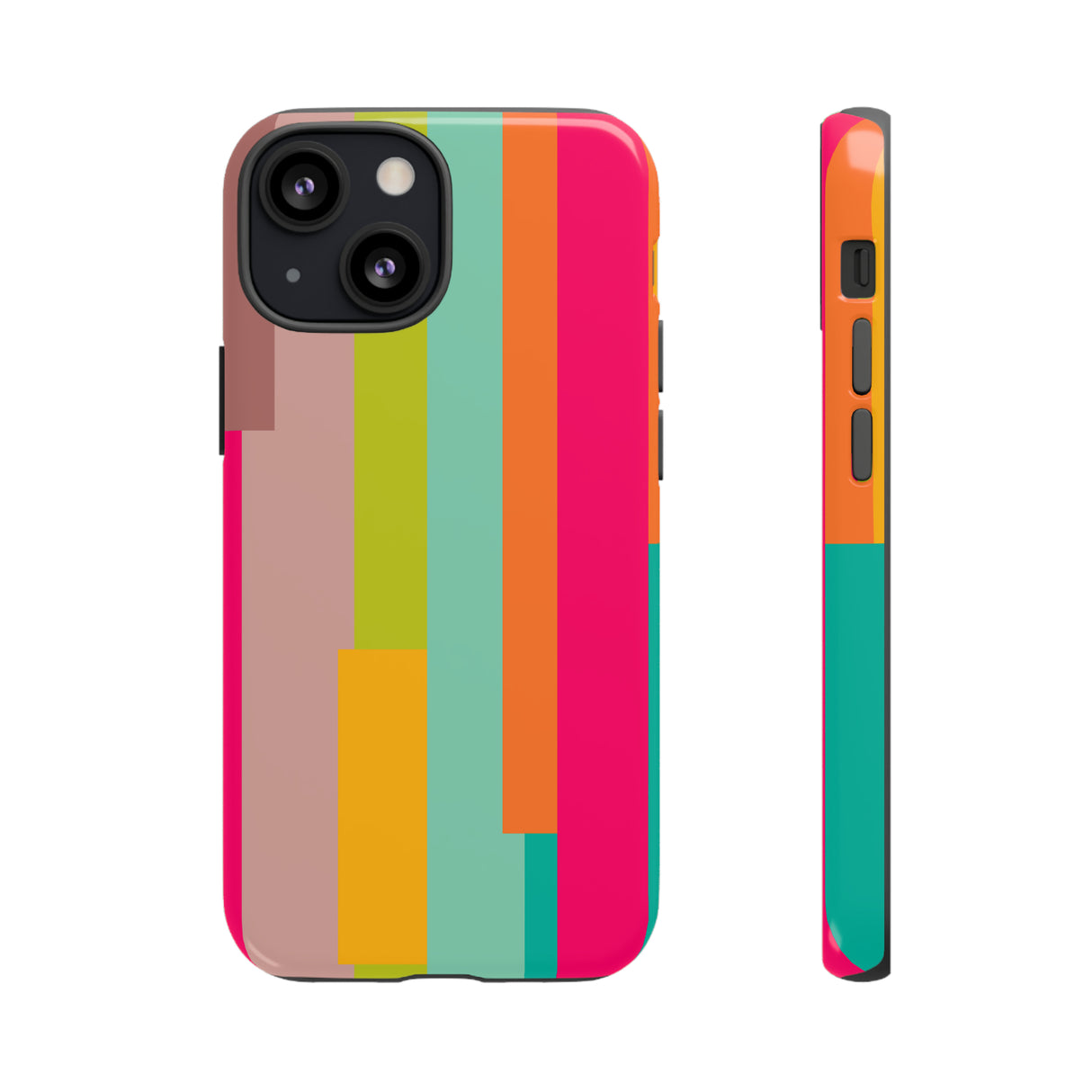 Geometrical Colorful - Protective Phone Case