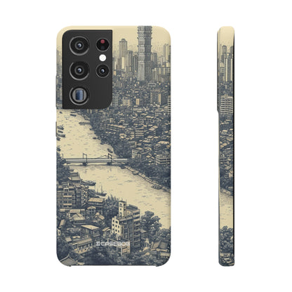 Nostalgic Metropolis | Slim Phone Case for Samsung