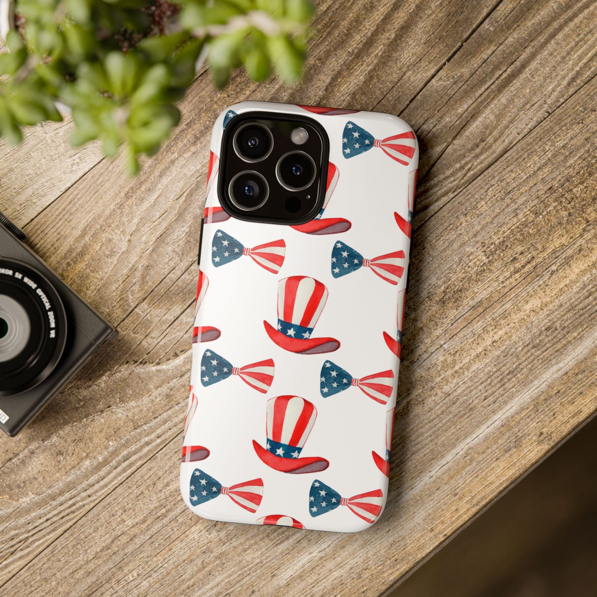 Celebrate With Hats - iPhone Case