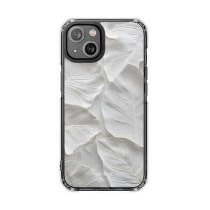 Elegant Leaf Relief iPhone Case - Impact