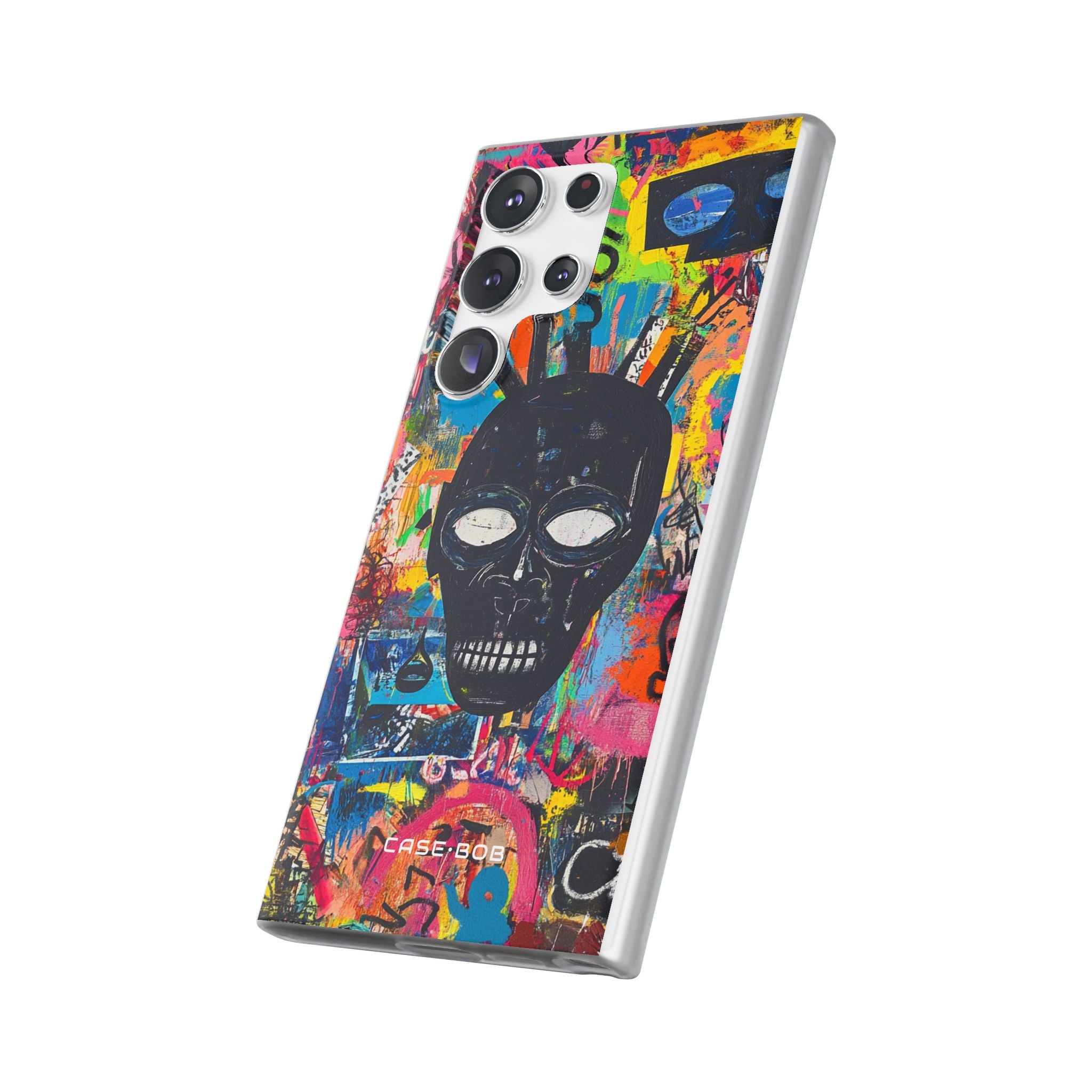 Skull Vortex Samsung S23 Ultra Case - Soft