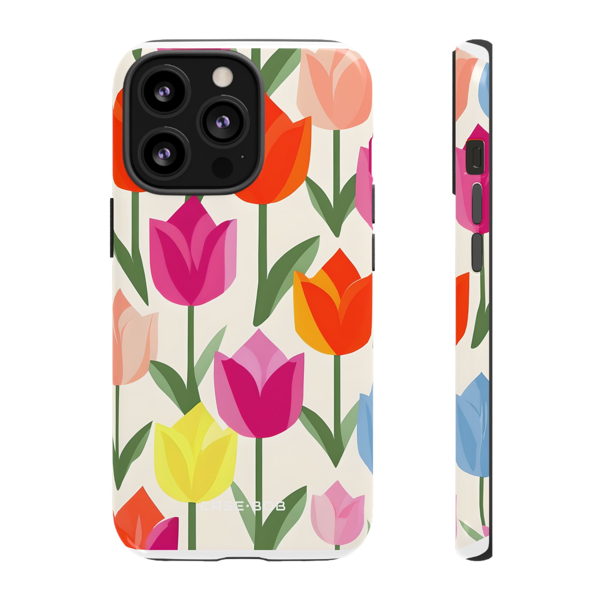 Tulip Harmony Green iPhone 13 Pro Case - Tough