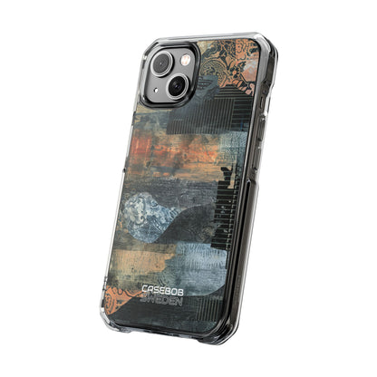 Rust Bloom Tangle iPhone 14 - Impact Clear+