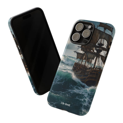 Ship Faces Waves - iPhone Case