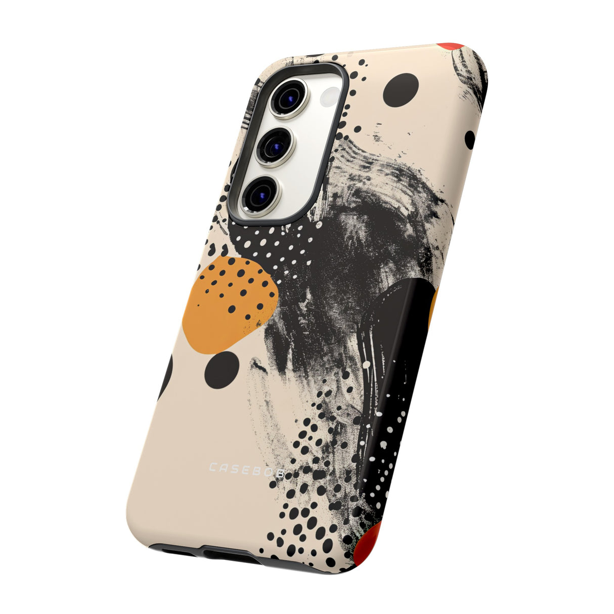 Black Dot Elegance - Schutzhülle fürs Telefon