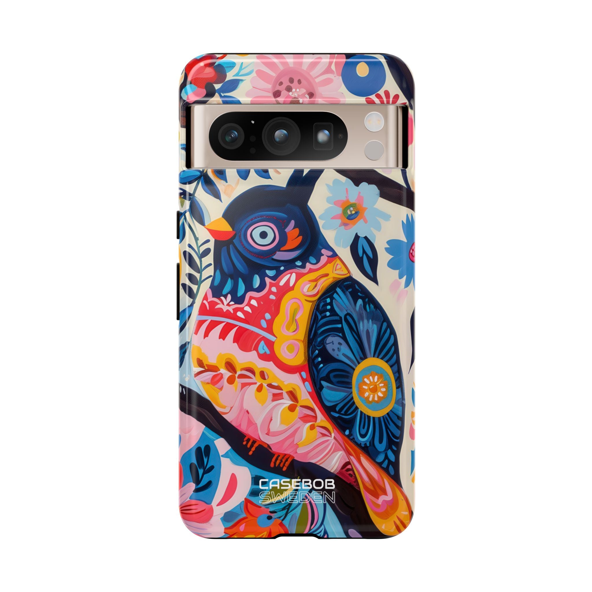 Whimsical Owl Garden Google Pixel 8 - Tough