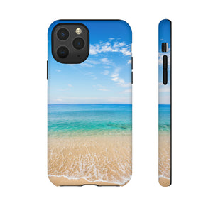 Tropical Beach - Protective Phone Case