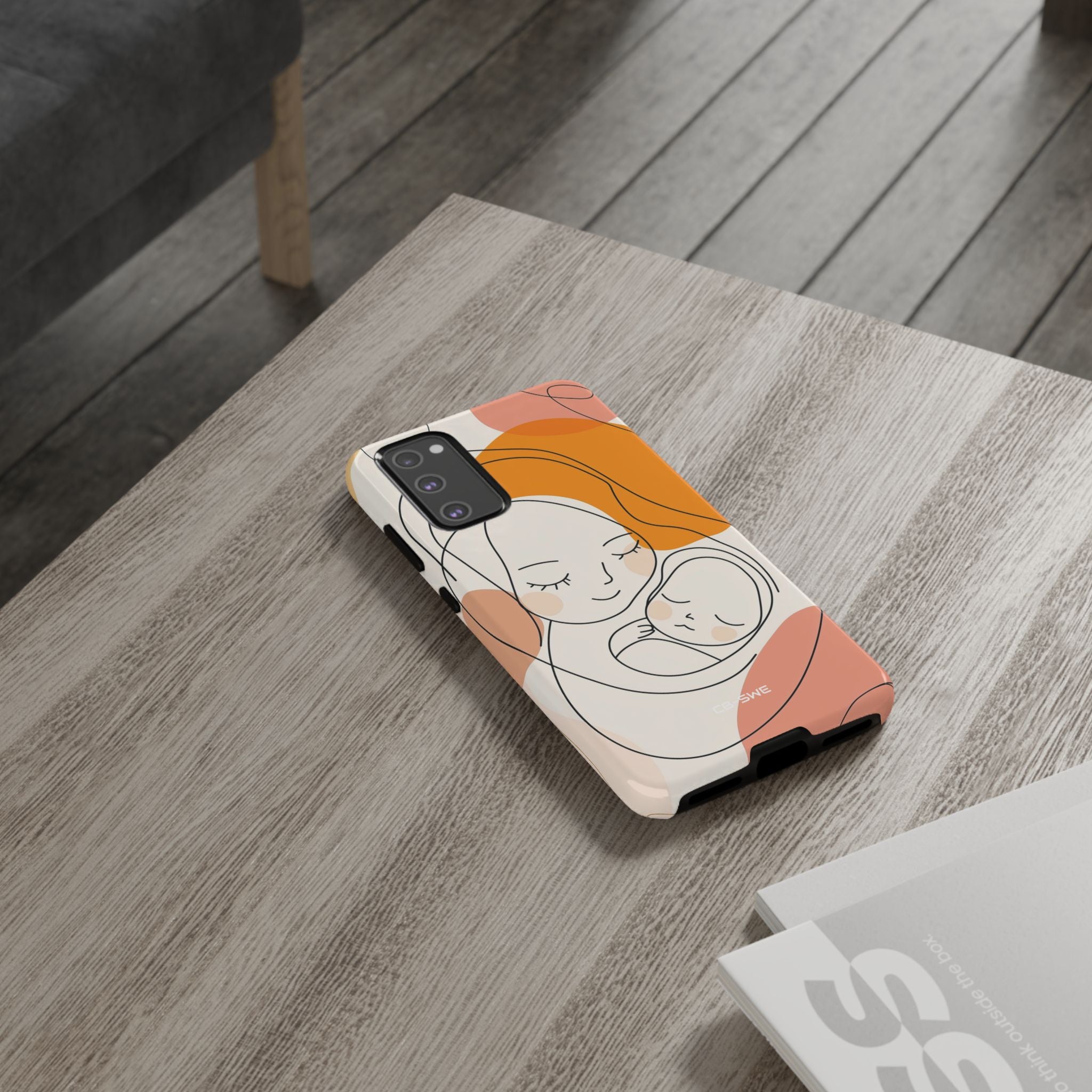 Mother Embraces Child - Samsung Case