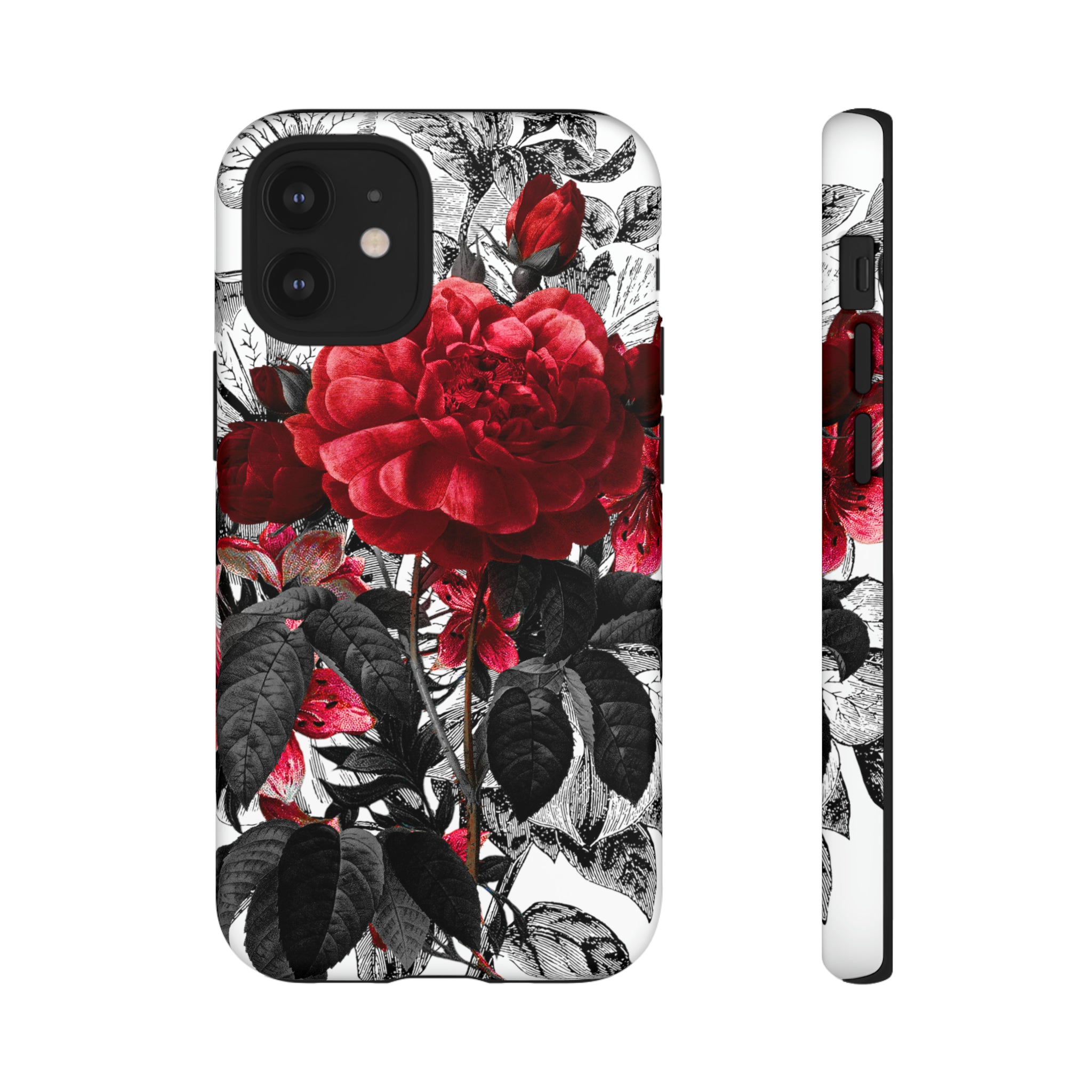 Grunicked Gothic Flower - Protective Phone Case