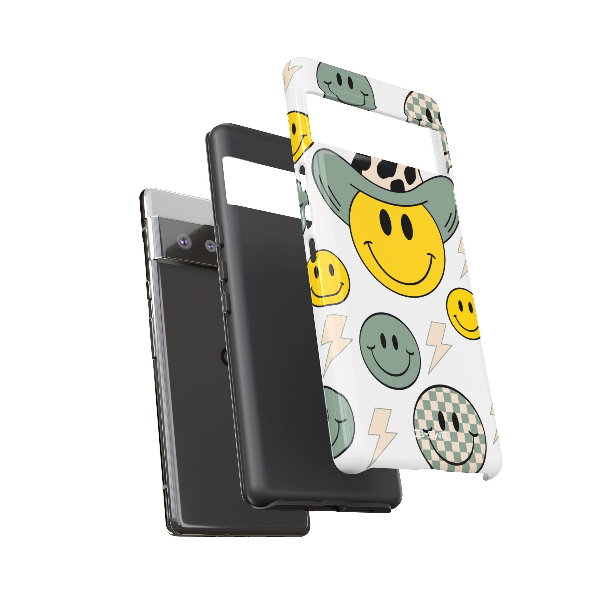 Pop Art Smiley Party - Google Pixel Case