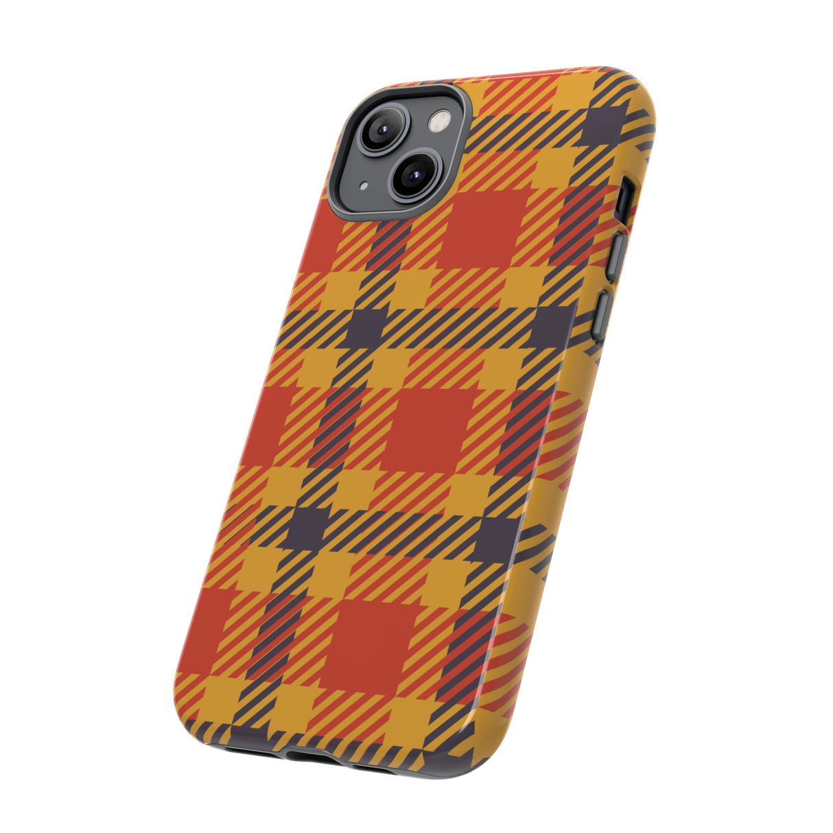 Orange Flannel - Protective Phone Case