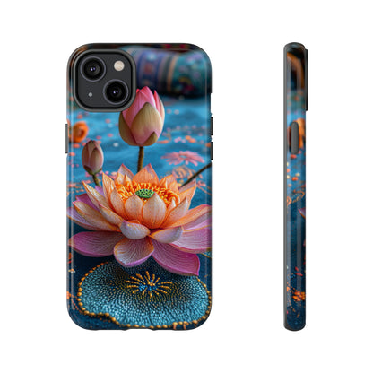 Water Rose Mandala Bliss - Protective Phone Case