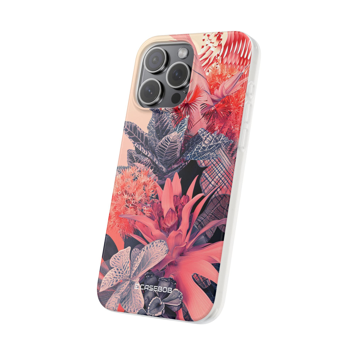 Living Coral Design | Handyhülle für iPhone (Flexible Hülle) 