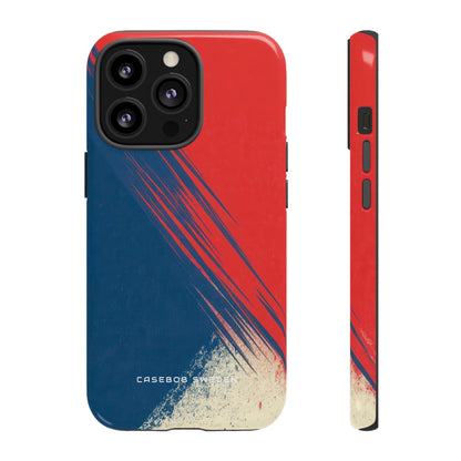 Vintage Brushstroke Harmony iPhone 13 - Tough Phone Case