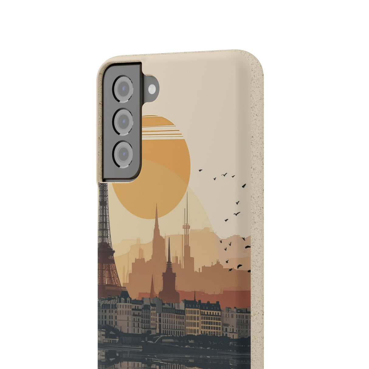 Parisian Sunset Serenity | Biodegradable Phone Case