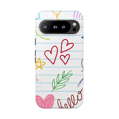 Hearts Dance Happily - Google Pixel Case