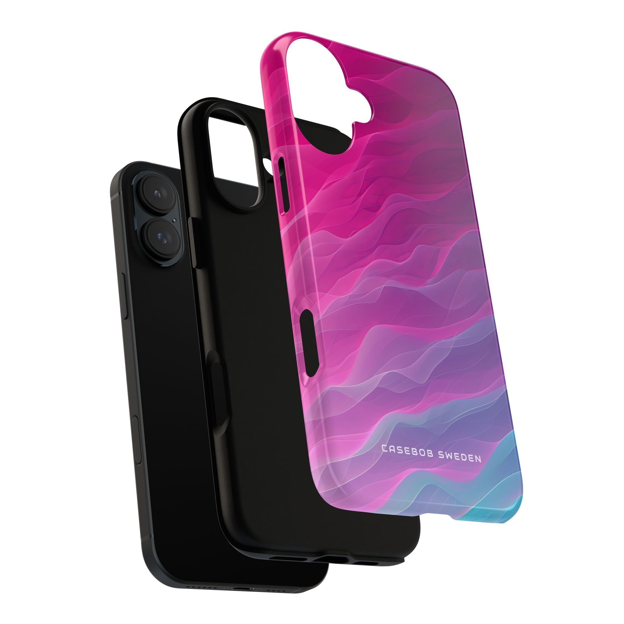 Gradient Oceanflow Waves iPhone 16 - Tough Phone Case