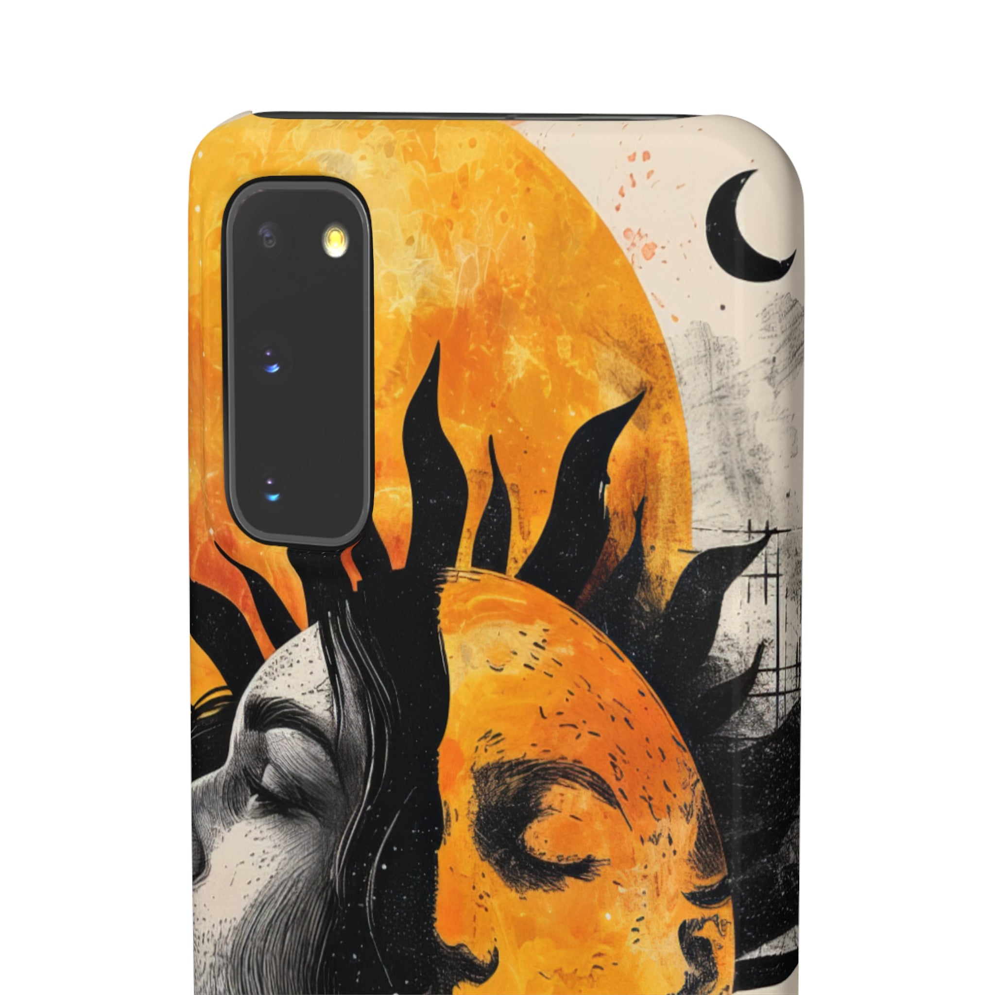 Sunlit Duality | Slim Phone Case for Samsung