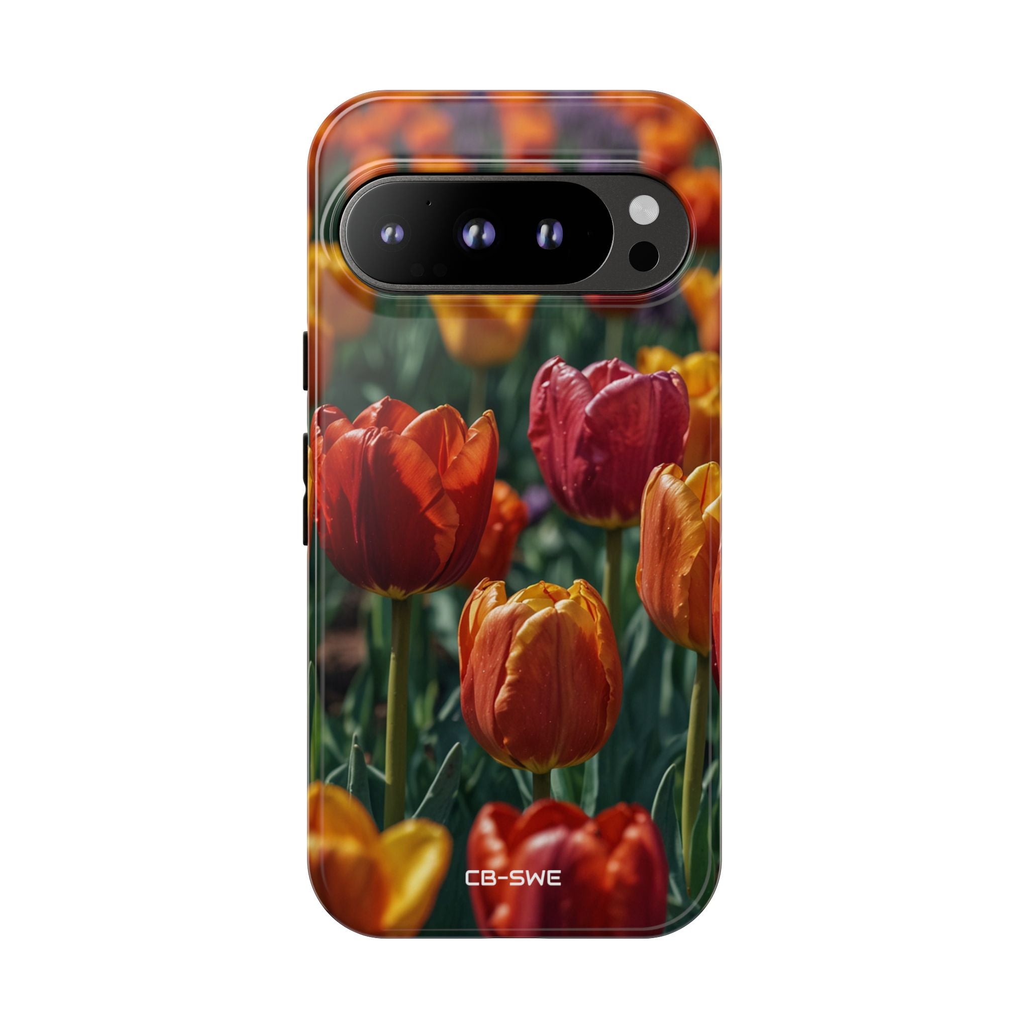 Tulips Embrace Breeze - Google Pixel Case