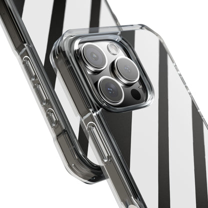 Monochrome Diagonal Symmetry iPhone Case - Impact