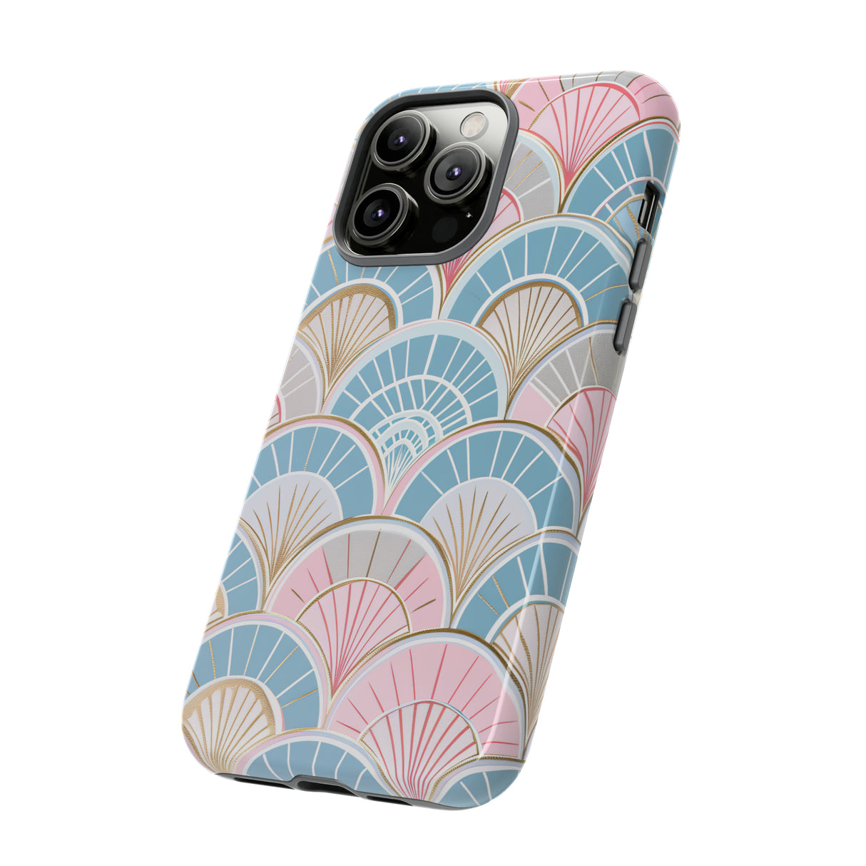 Art Deco Floral Fusion - Schutzhülle fürs Handy