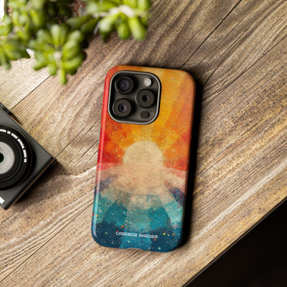 Sunburst Energy - Tough iPhone 15 Phone Case