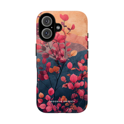 Vibrant Floral Harmony iPhone 16 - Tough Phone Case