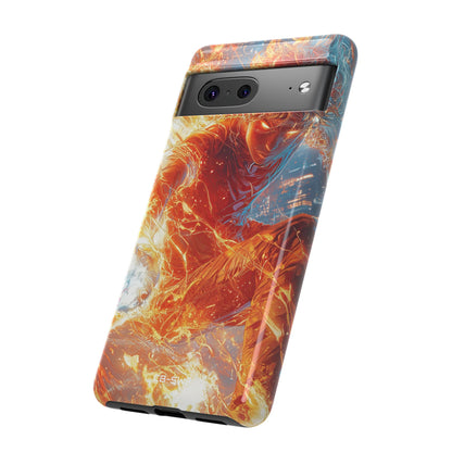 Flames Dance Wildly - Google Pixel Case