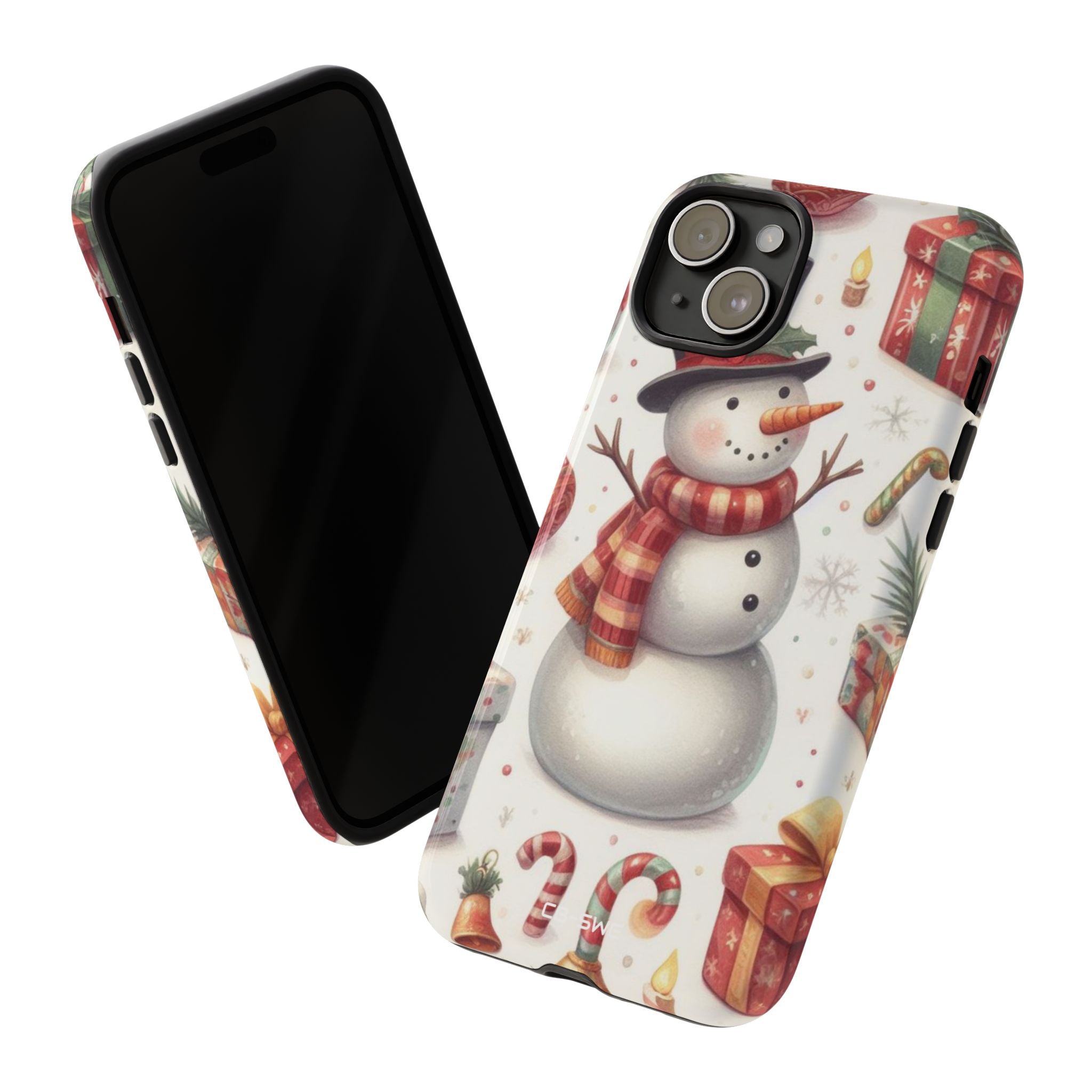 Snowman Welcomes Joy - iPhone Case