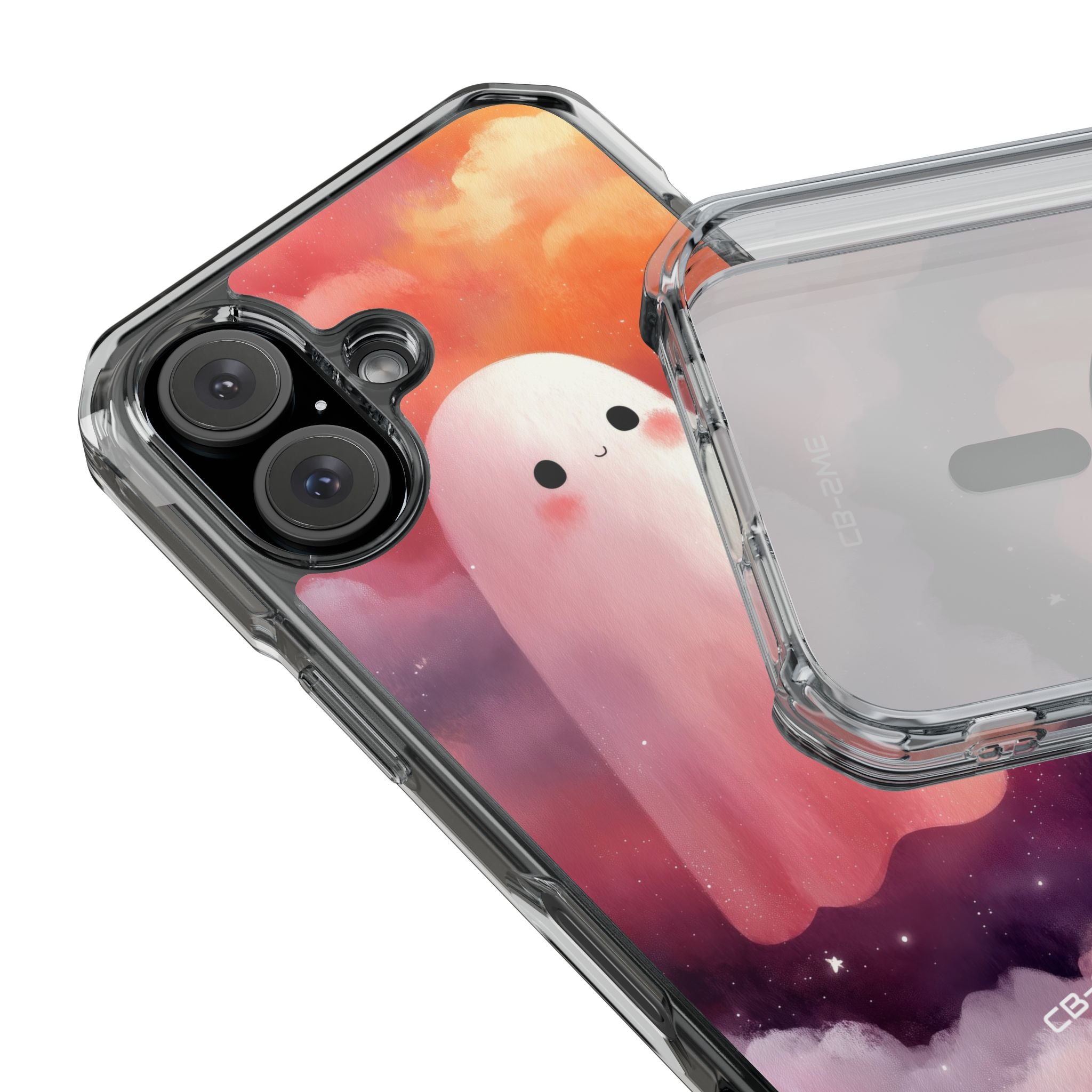 Friendly Ghost Glides iPhone Case - Impact
