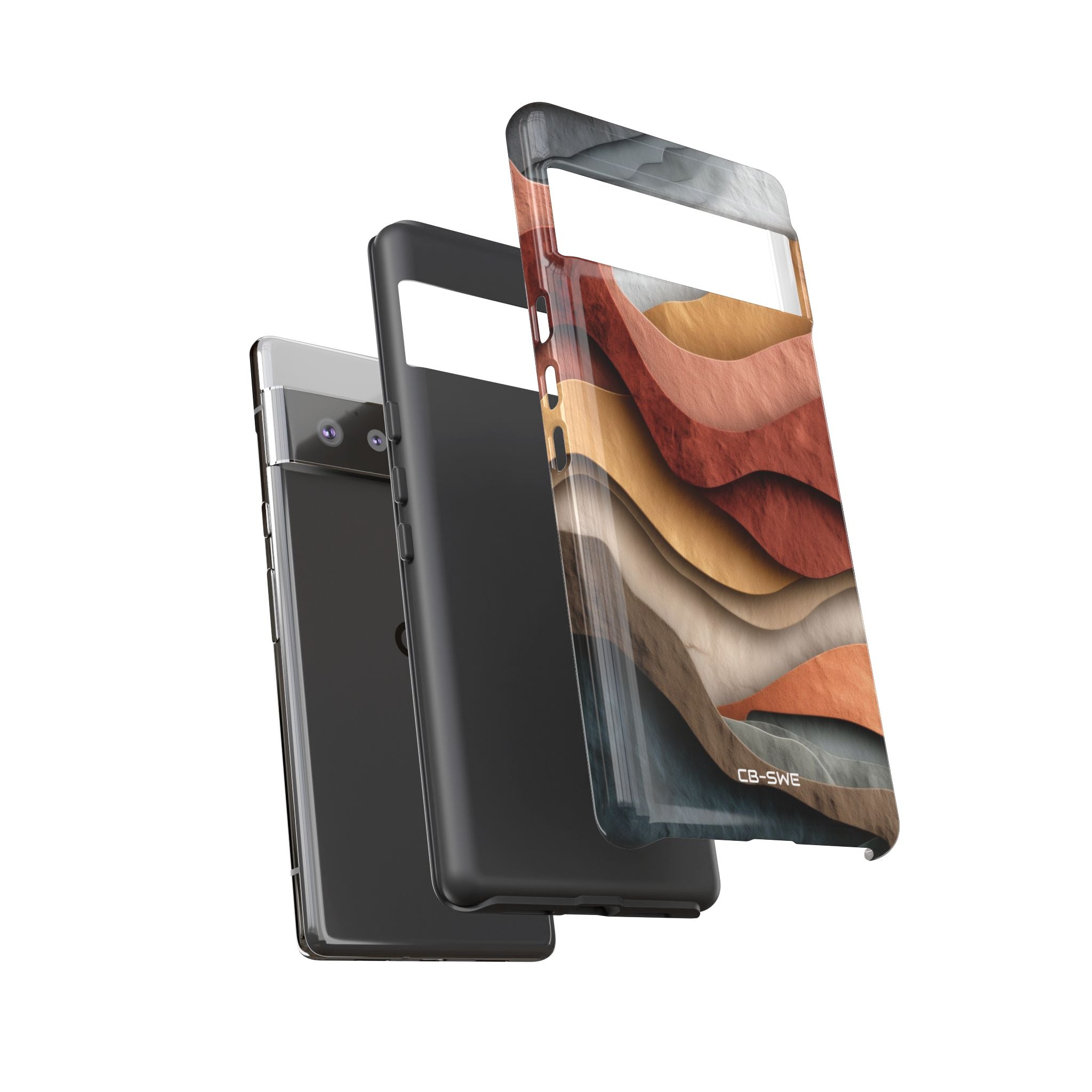 Layered Earth Whisper - Google Pixel Case