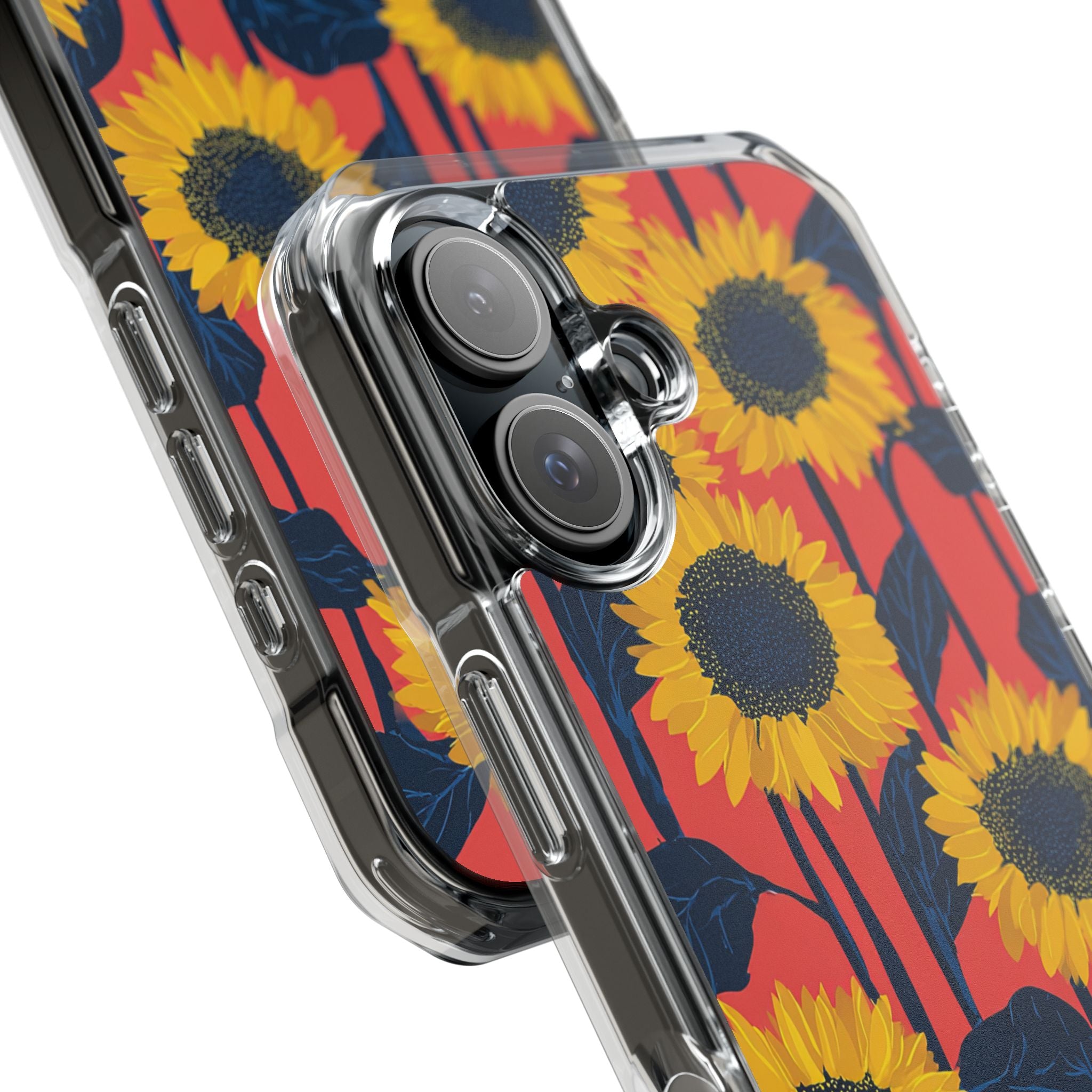 Vibrant Sunflower Rhythm iPhone Case - Impact