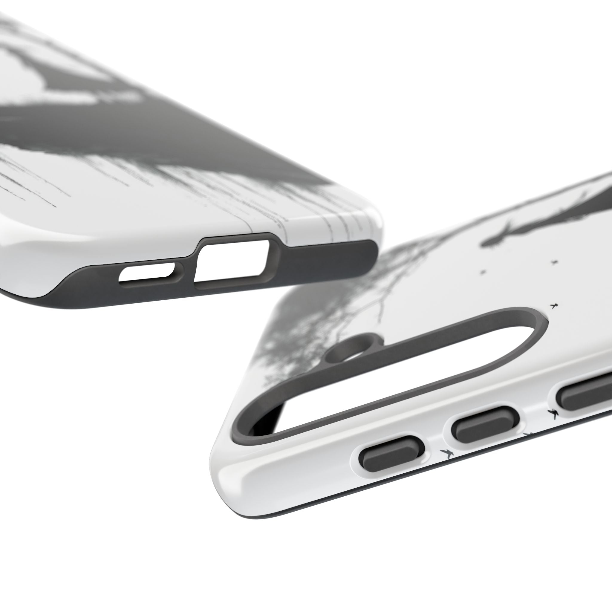 Cliffside Silhouette Samsung S25 Case - Tough