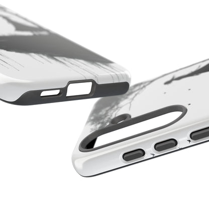 Cliffside Silhouette Samsung S25 Case - Tough