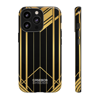 Golden Geometric Symphony iPhone 13 - Tough