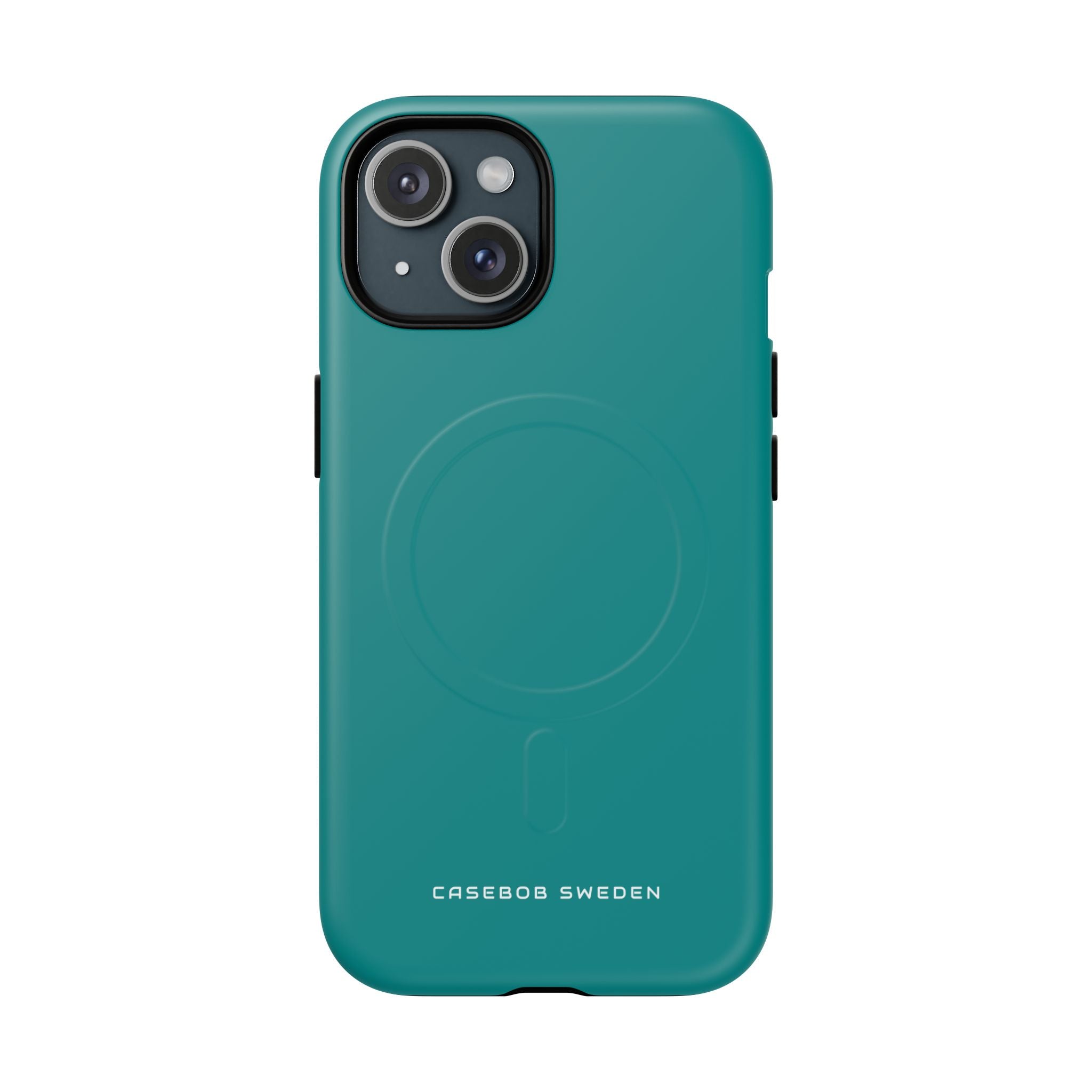 Dark Cyan iPhone 15 | Tough+ Phone Case