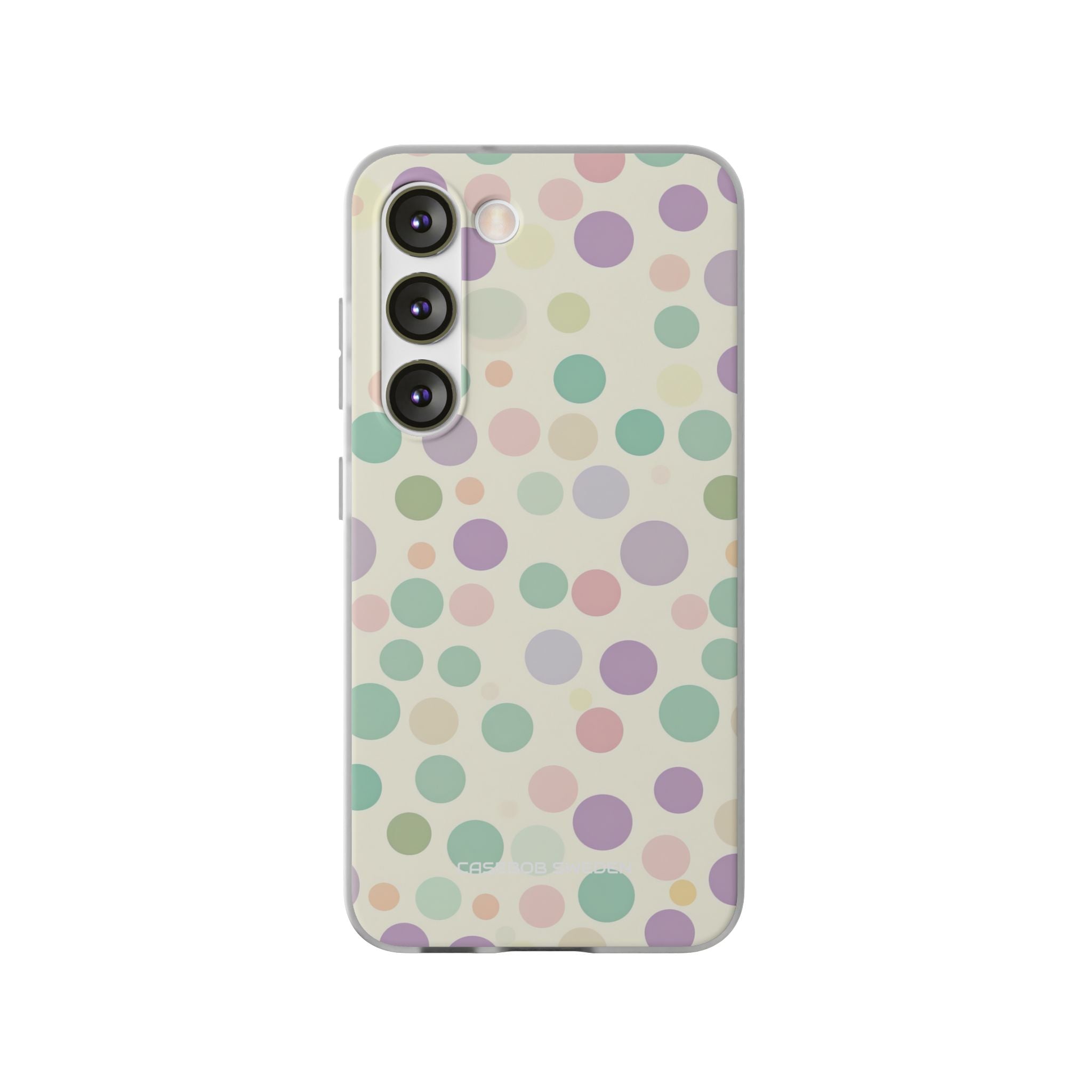 Playful Pastel Polka Dots - Flexi Samsung S23 Phone Case