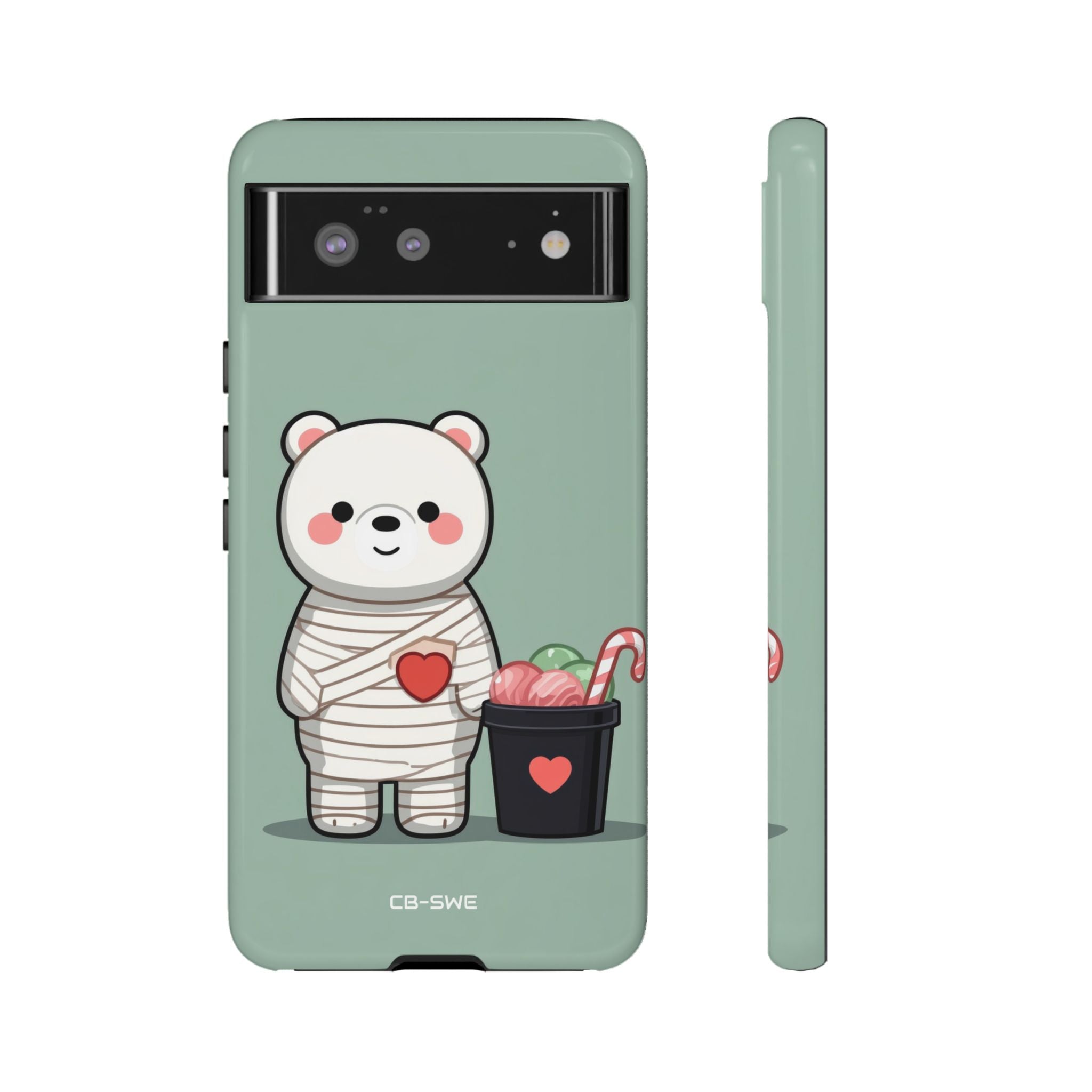 Mummy Bear Smiles Bright - Google Pixel Case