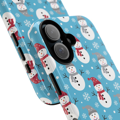Snowman Parade iPhone 16 Plus Case - Tough